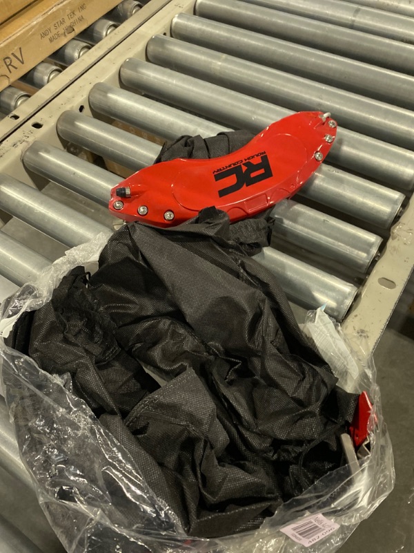 Photo 1 of AOOA Powder Coating Aluminum Red Caliper Cover Fits 19/21 Toyota Camry XSE and RAV4(set of 4) Red blank