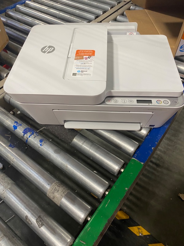 Photo 1 of HP DeskJet 4155e Wireless Color All-in-One Printer & 67XL Tri-Color High-Yield Ink Cartridge | 3YM58AN & 67XL Black High-Yield Ink Cartridge | 3YM57AN Printer + Tri-color Ink + Black Ink