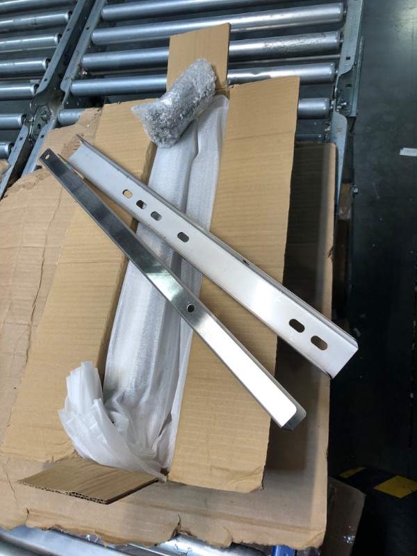 Photo 3 of 5 Feet Strut Channel with Slotted Back, 1-5/8" Height and Width, 12 Gauge Metal Strut U Channels with Short Slotted Back, Pre-Galvanized Zinc Finish, 5FT/1.5M Length, 2 Packs