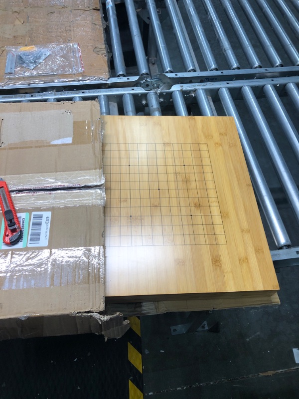 Photo 1 of **USED** Yellow Mountain Imports Bamboo Go Game Table Board (Goban) - 2 Inches Thick