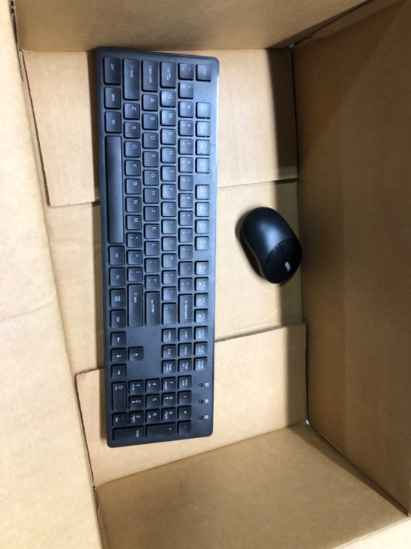 Photo 1 of computer key board and mouse