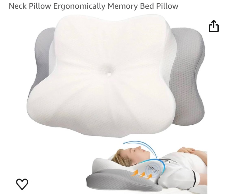 Photo 1 of **APPEAR NEW** Neck Pillow Ergonomically Memory Bed Pillow