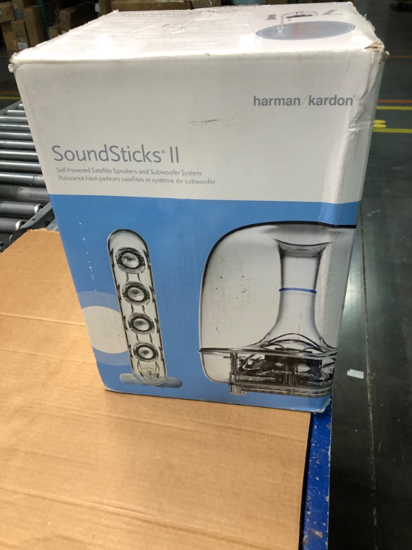 Photo 2 of Harman Kardon SoundSticks II Plug and Play Multimedia Speaker System