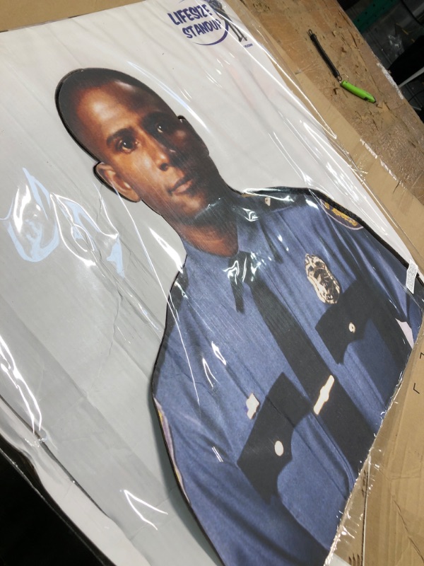 Photo 1 of Cardboard People Policeman Life Size Cardboard Cutout Standup