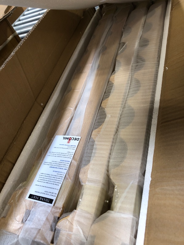 Photo 1 of DECOMIL - 72 Bottle Stackable Modular Wine Rack Wine Storage Rack Solid Bamboo Wine Holder Display Shelves, Wobble-Free (Eight-Tier, 72 Bottle Capacity)