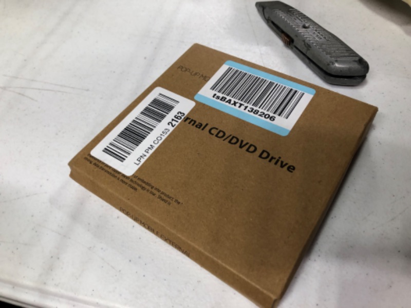 Photo 1 of External DVD Drive USB 3.0 Type-C USB C Portable DVD Player for Laptop CD DVD +/-RW Disk Drive CD ROM Burner Writer CD/DVD Burner Reader Compatible with Laptop Desktop Windows Linux OS Apple MacBook USB 3.0 & Type-C