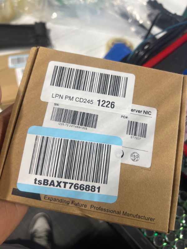 Photo 1 of Dual PCIe 3.1 2.5GBase-T Network Adapter with Intel I225-V 2500/1000/100Mbps PCI Express Gigabit Ethernet NIC Card RJ45 LAN Controller for Windows 10/11 with Low Profile Bracket