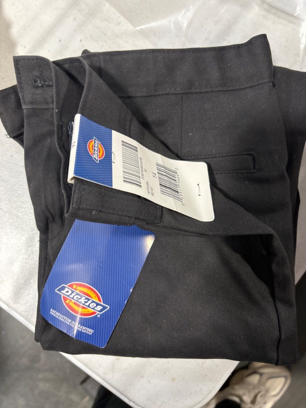 Photo 2 of Dickies Boys' Big Flexwaist Slim Stretch Pant 14 Black