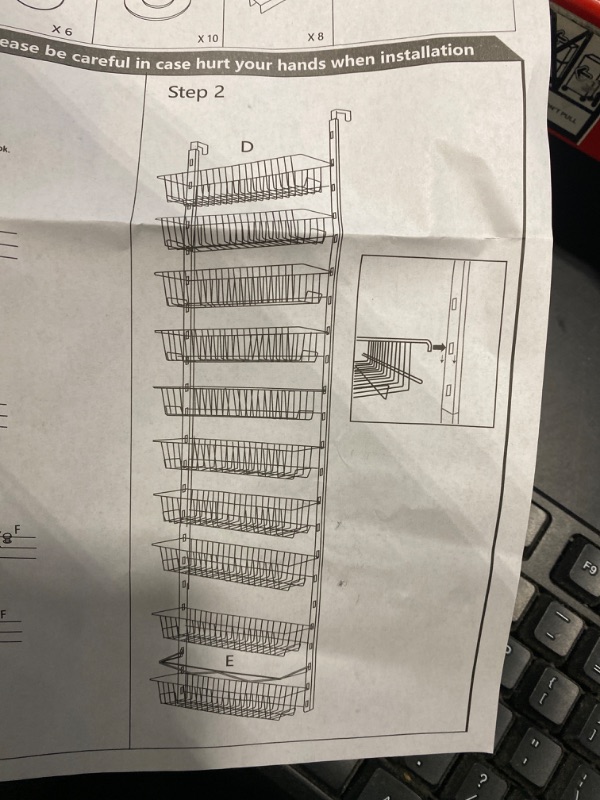 Photo 1 of 10 tier black rack for kitchen 