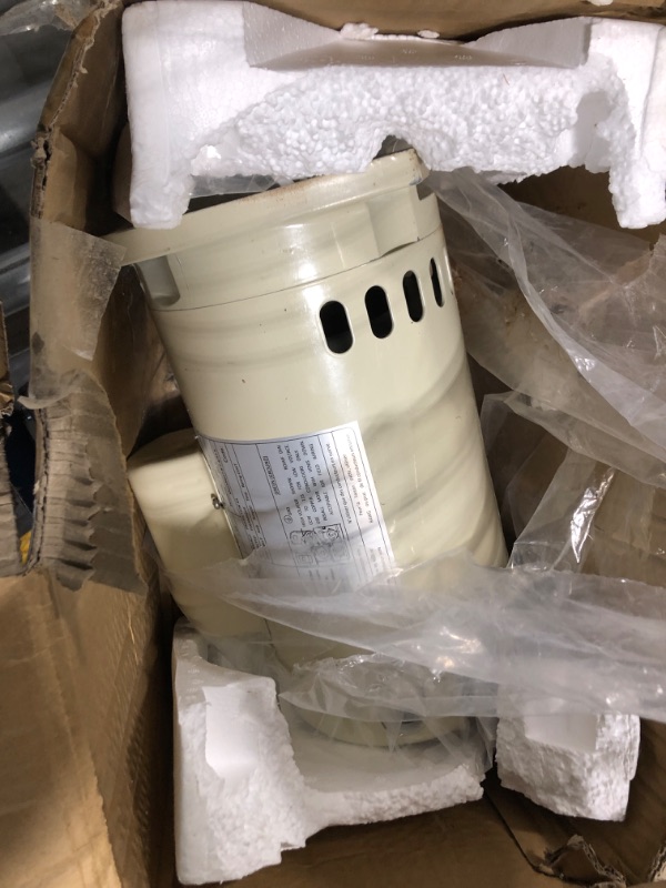 Photo 3 of **USED**  355010S Replacement Motor, 1 Horsepower, 115/208-230 Volts, 1 Speed, Energy Efficient, Full, Compatible with Pentair WhisperFlo WFE-4 and WFE-26 and SuperFlo SF-N1-1-1/2-AE