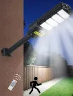 Photo 1 of 200W Solar Street Lights Outdoor Waterproof,20000 lumens, Dusk to Dawn Solar with Motion Sensor and Remote Control, LED Flood Light, Suitable for courtyards, Gardens, Streets, Courts Garage