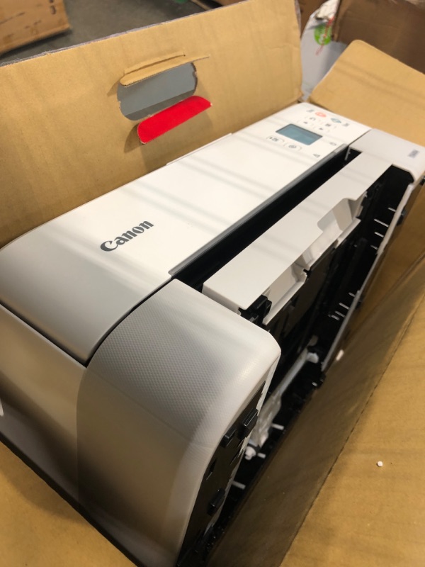 Photo 4 of Canon PIXMA TS6420a Wireless Inkjet All-In-One Color Printer (White)