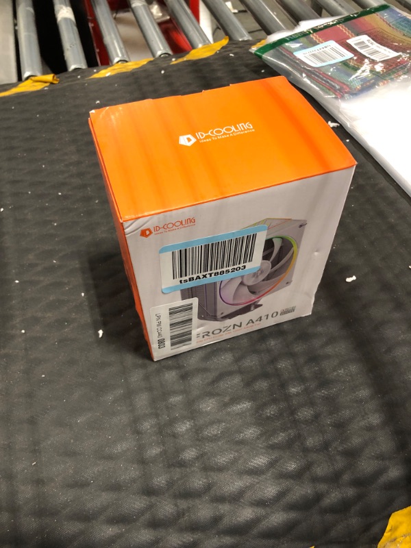 Photo 1 of Id-Cooling Frozn A410 Argb White Cpu Air Cooler 4 Heat Pipes Argb Cpu Cooler W