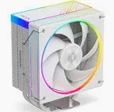 Photo 1 of Id-Cooling Frozn A410 Argb White Cpu Air Cooler 4 Heat Pipes Argb Cpu Cooler W