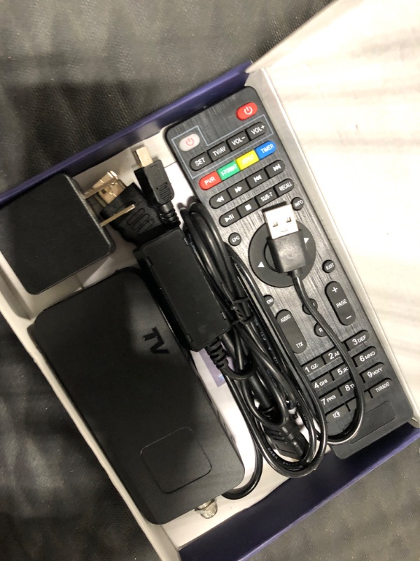 Photo 3 of Digital Converter Box for TV - DCOLOR Newest ATSC TV Tuner Hidden Behind TV, TV Stick HDMI Connection, 4T DVR, 1080P Output, Timer Setting, 2-in-1 Remote, Powered by TV USB or Adapter