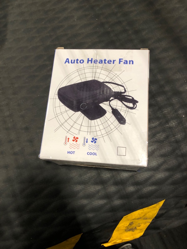 Photo 2 of Car Heater, 12V 120W Portable Heater & Cooler Defrost Defogger, Car Heater That Plugs Into Cigarette Lighter - 2023 New Version