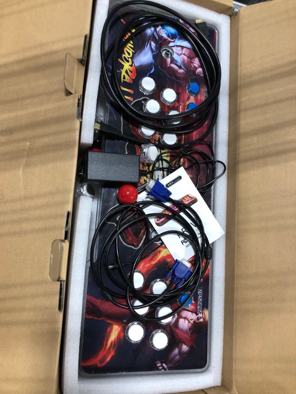 Photo 1 of Best brose Pandora's Box 11 Arcade Game Console , 5000 Games Installed,Support 3D Games, Games Classification, Upgraded CPU, Support PS3 PC TV 4 Players, Favorite List (Blue)