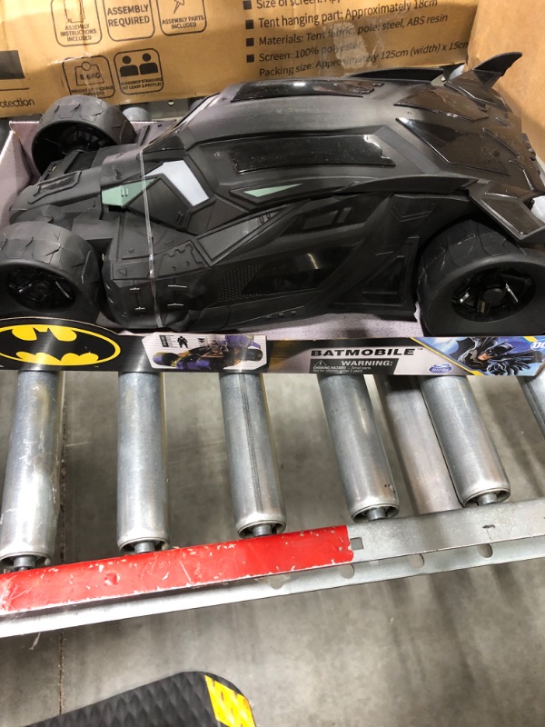 Photo 5 of ***BUNDLED BOX OF  2***
***AS IS / NO RETURNS -  FINAL SALE***
McFarlane - DC Gaming 7" Figures Wave 7 - The Arkham Knight (Batman: Arkham Knight) & DC Comics, Batmobile, 12-inch Batman Toy Car, Collectible Toys for Boys and Girls Ages 4+ Batmobile (New)