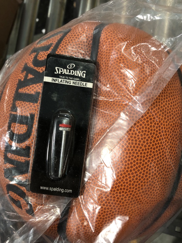 Photo 3 of Spalding React TF-250 Indoor-Outdoor Basketball 2021 Version Intermediate Size 6, 28.5" **BALL CURRENTLY DEFLATED**