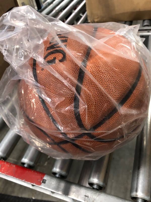 Photo 2 of Spalding React TF-250 Indoor-Outdoor Basketball 2021 Version Intermediate Size 6, 28.5" **BALL CURRENTLY DEFLATED**