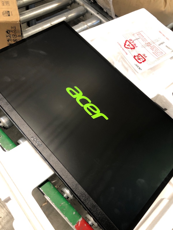 Photo 1 of Acer 21.5 Inch Full HD (1920 x 1080) IPS Ultra-Thin Zero Frame Computer Monitor (HDMI & VGA Port), SB220Q bi
