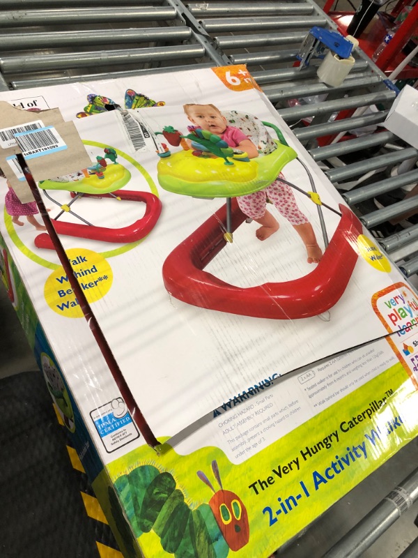 Photo 2 of Creative Baby The Very Hungry Caterpillar 2-in-1 Walker