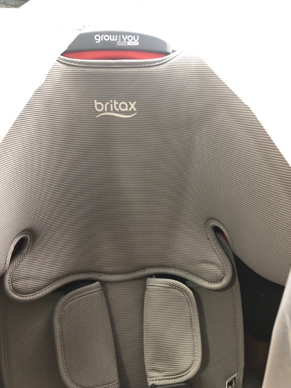 Photo 4 of Britax Grow with You ClickTight Harness-to-Booster, Gray Contour SafeWash ClickTight Gray Contour