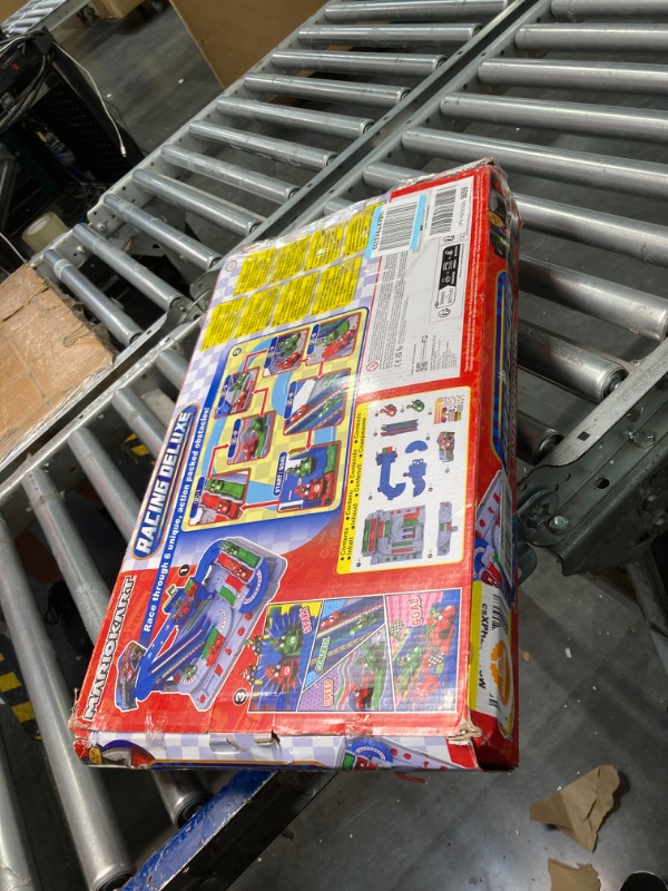 Photo 1 of EPOCH Games Mario Kart™ Racing Deluxe, Vehicle Obstacle Course with Mario and Luigi Kart Figures for Ages 5+