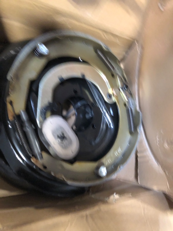 Photo 1 of JDMSPEED 12"x 2" Electric Trailer Brake Assembly Replacement for Most 5200 to 7000 LBS Trailer Axles Pair Left and Right Electric and Hydraulic Brake Replace 023-180-00 023-181-00 Trailer Brakes 12"x2" Electric Brake (1 Pair)