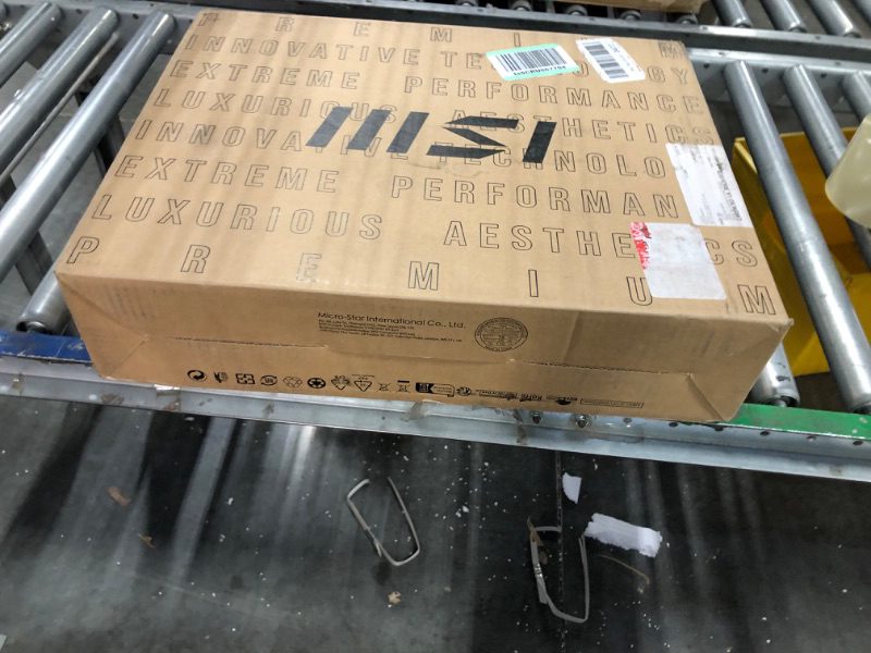 Photo 2 of MSI Vector GP77 Laptop: Intel Core i9-13900H, GeForce RTX 4070, 17.3" QHD 240Hz 3ms, 32GB DDR5, 1TB NVMe SSD, USB 3.2 Gen2 Type C w/DP, Vapor Chamber Cooler, Win 11 Pro: Cosmo Gray 13VG-096US