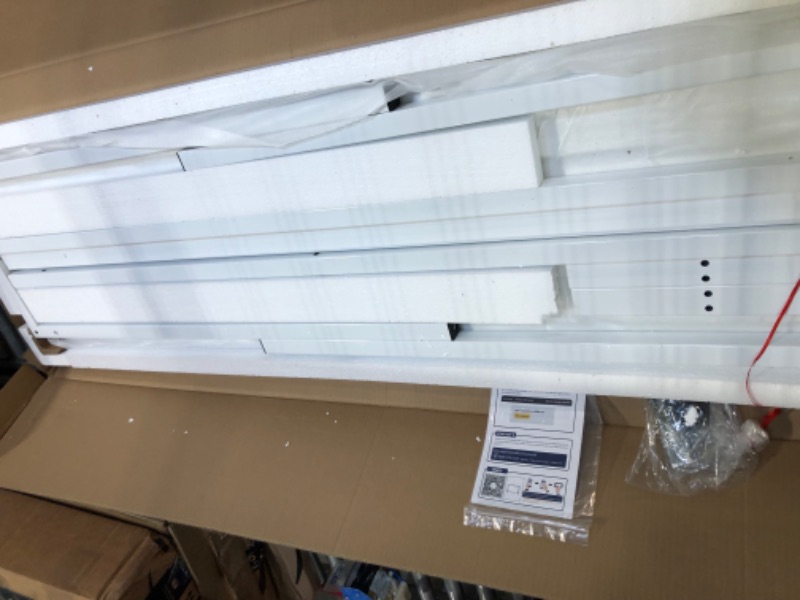 Photo 1 of ODK 63" Bar Table, Bar Height Pub Table, Counter Height Bar Table, Rectangular High Top Kitchen & Dining Counter Tables with Sturdy Legs & Easy-to-Clean Top & 10 Min Quick Assembly, Indoor use, White White 63"