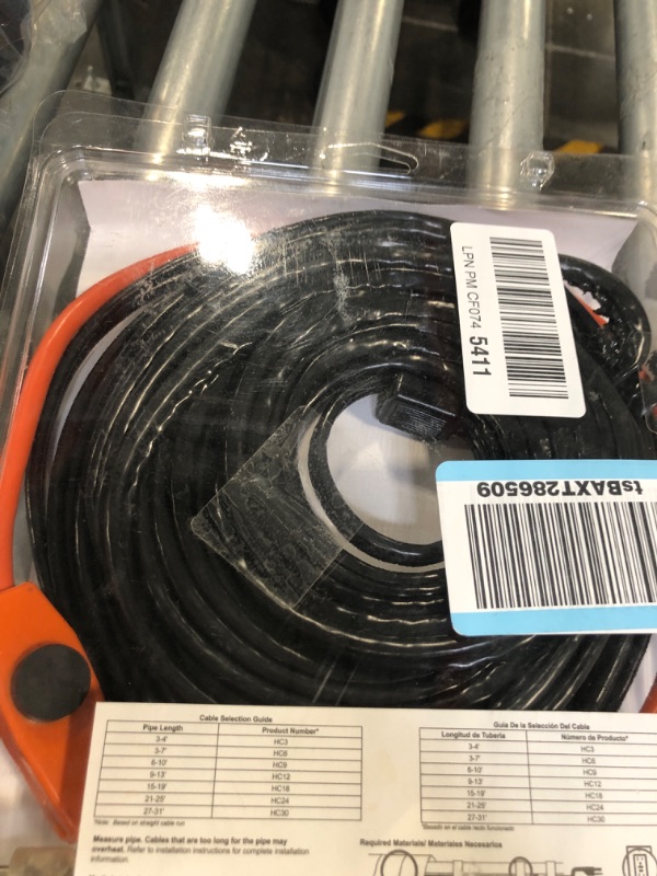 Photo 2 of 30 ft. Automatic Electric Heat Cable Kit Accessory