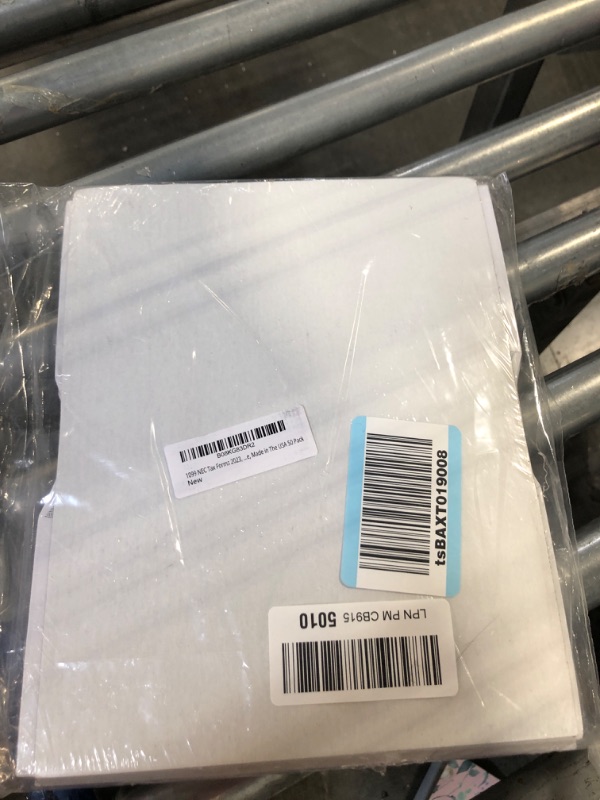 Photo 2 of 1099 NEC Tax Forms 2023, 50 4 Part Tax Forms Kit, 50 Self Seal Envelopes, US Government Forms - Compatible with QuickBooks and Accounting Software, Made in The USA 50 Pack