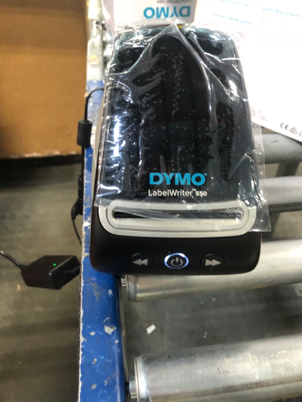 Photo 3 of DYMO LabelWriter 550 Turbo Direct Thermal Label Maker - USB and LAN Connectivity - Print up to 90 Labels Per Minute, 300 dpi, Auto Label Recognition, Monochrome Printer - BROAGE Printer_Cable