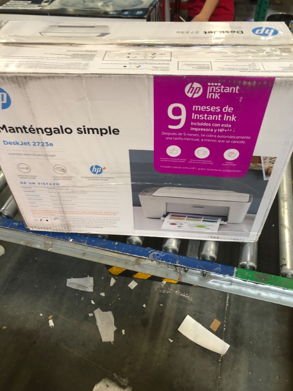 Photo 2 of HP DeskJet 2723e All-in-One Printer with Bonus 9 Months of Instant Ink