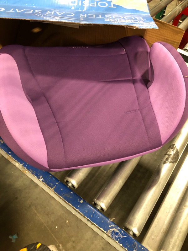 Photo 1 of Cosco Topside Booster Car Seat - Easy to Move, Lightweight Design (Grape), 1 Count (Pack of 1)