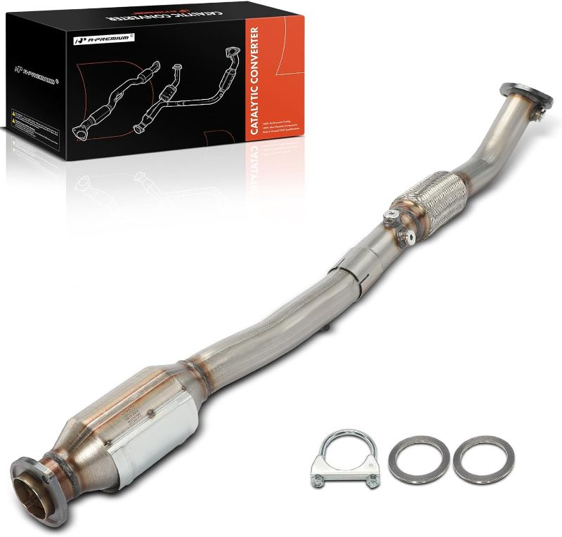 Photo 1 of A-Premium Catalytic Converter Kit Direct-Fit Compatible with Toyota Camry 2007-2011, Solara 2006-2008, 2.4L, EPA Compliant, Replace# 174100H270
