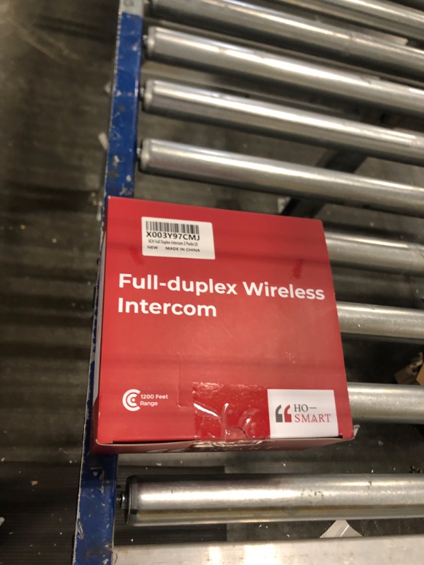 Photo 2 of Hosmart UltraSpeak Intercoms Wireless for Home, Full Duplex Wireless Intercom System for Home Use, House Intercom Two Way Real-time Intercom System for Business with 1200 Feet Range (2 Stations)