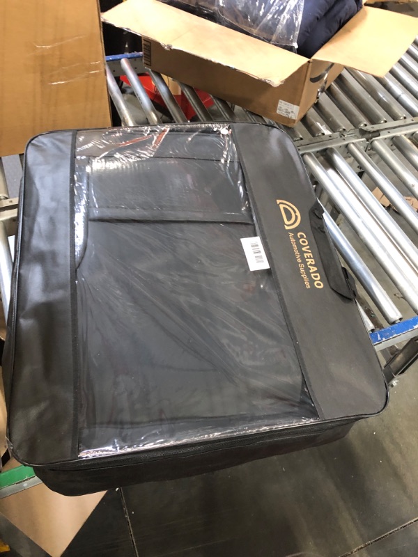 Photo 1 of Coverado Car Seat Covers Full Set, Seat Covers for Cars, Black Car Seat Cover, Car Seat Protector, Nappa Leather Car Seat Cushion, Waterproof Car Seat Covers Front Seats and Back Fit for Most Cars black FullSet