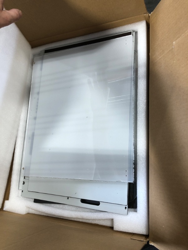 Photo 1 of ENOMAKER P1P 3D Printer Enclosure Kit for Bambu Lab P1P with Cable Drag Chain, Protective Cover to Keep Temperature Reduce Noise,with 1 Rear Panel, 2 Side Panels, 1 Door and 1 Top Tempered Glass P1P Enclosure