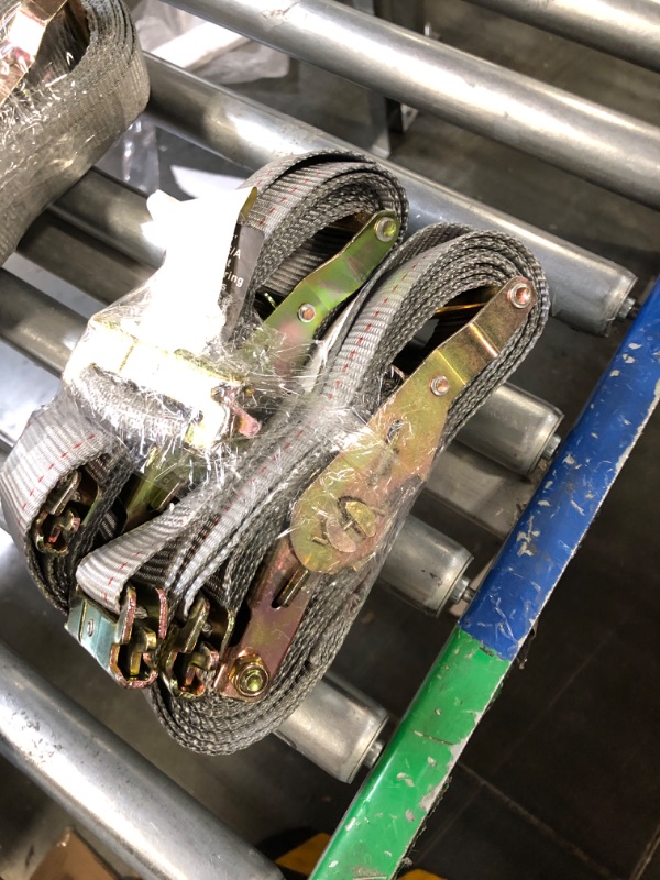 Photo 1 of 2 E Track Ratchet Tie-Down Cargo Straps