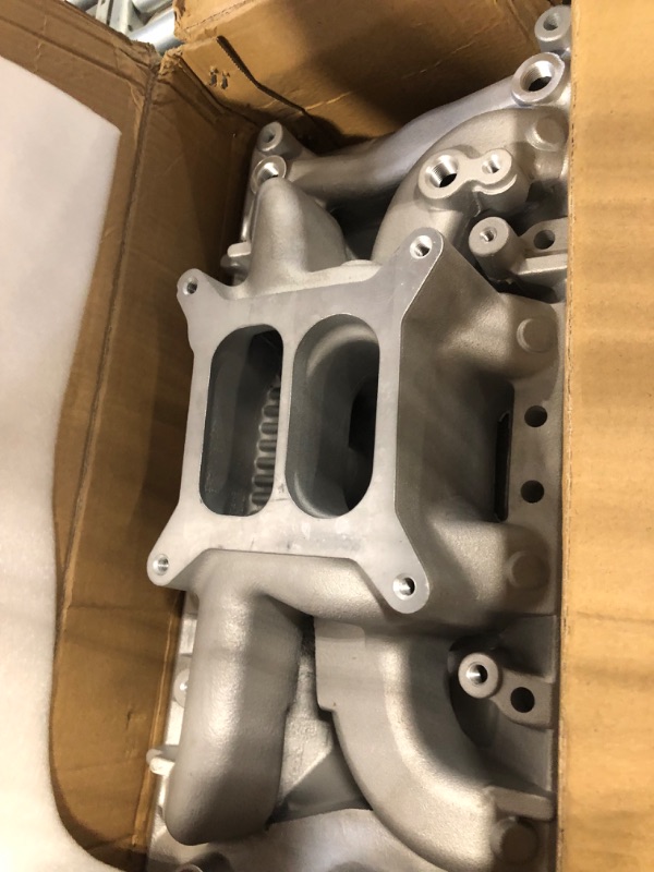 Photo 2 of A-Premium Engine Dual Plane Intake Manifold Compatible with Ford Small Block Windsor, V8 4.3L 260 1962-1965 & 4.7L 289 1963-1969 & 5.0L 302 1968-2001