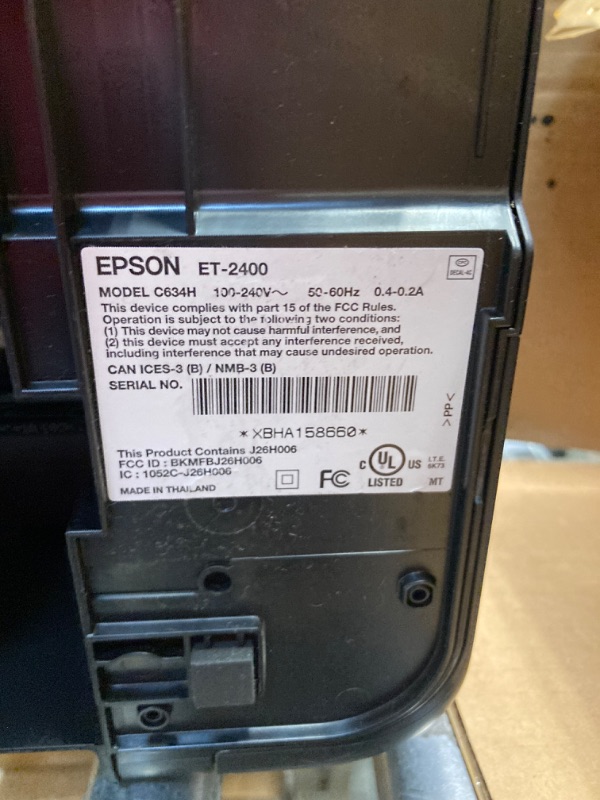 Photo 8 of Epson EcoTank ET-2400 Wireless Color All-in-One Cartridge-Free Supertank Printer with Scan and Copy – Easy, Everyday Home Printing