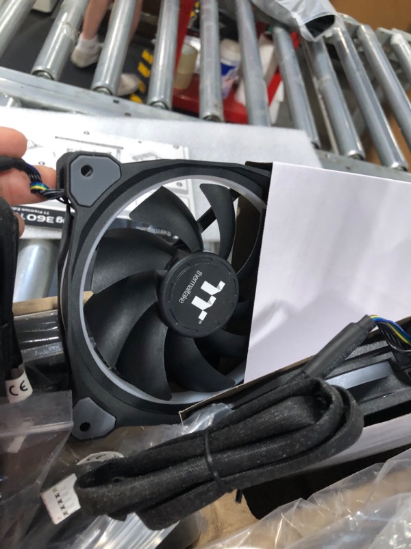 Photo 2 of Thermaltake Floe 360mm, TR4 Exclusive, 16.8 Million Color Software Enabled (TT RGB Plus/Alexa/Razer Chroma), AIO CPU Liquid Cooler CL-W235-PL12SW-A, Black 360mm Floe (TR4)