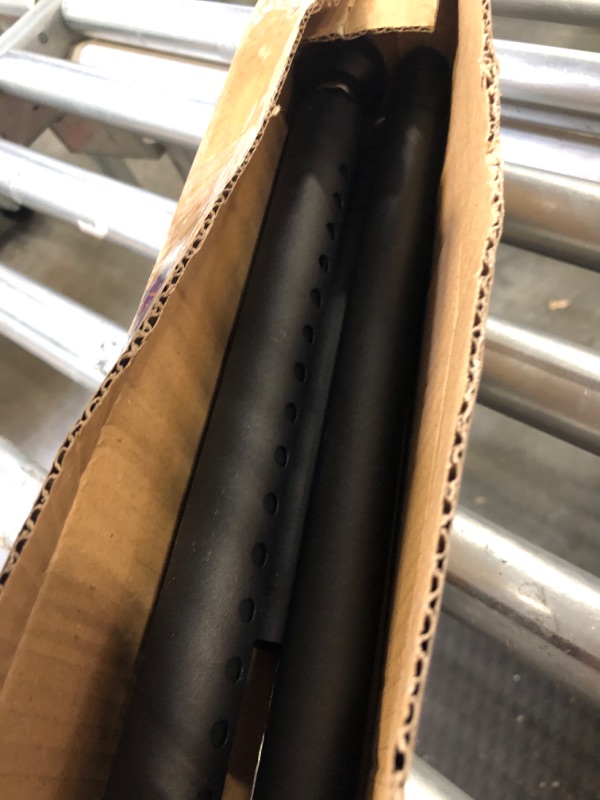 Photo 1 of Sliding Door Security Bar?17.7-50.5inch Adjustable Locking Window Safety Bar with Rubber Tips,Diameter 1inch Window Security Bar for Home Apartment ?Black?