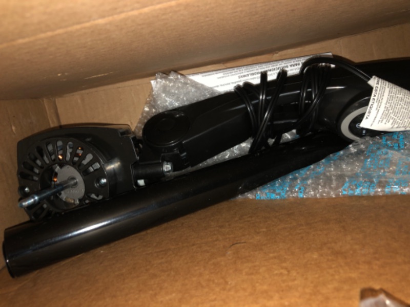 Photo 1 of Lasko 1843 18? Remote Control Cyclone Pedestal Fan with Built-in Timer, Black Features Oscillating Movement and Adjustable Height Standard Packaging