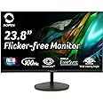 Photo 1 of AOPEN 24SA2Y Hbi 23.8" Full HD (1920 x 1080) Zero-Frame Gaming Office Monitor | AMD FreeSync Technology | Ultra-Thin Stylish Design | 100Hz | 1ms-TVR | Low Blue Light | Tilt | HDMI & VGA Ports,Black
