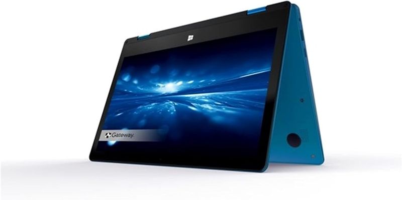 Photo 1 of Gateway GWTC116-2BL 11.6 inch Touch 4GB 64GB eMMC Celeron N4020 1.1GHz Win10S, Blue, 11-11.99 inches
