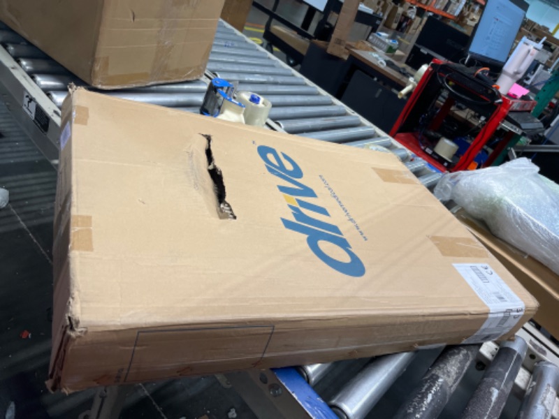 Photo 1 of Drive Medical 10210-1 Deluxe 2-Button Folding Walker with Wheels