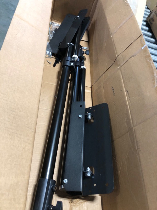 Photo 1 of Selens Wall Mount Triangle Boom Arm 39.37inch/100cm, Ring Light Mount Support 180°Flexible Rotation for Studio Video Light, Monolight, Photography, Softbox, Reflector